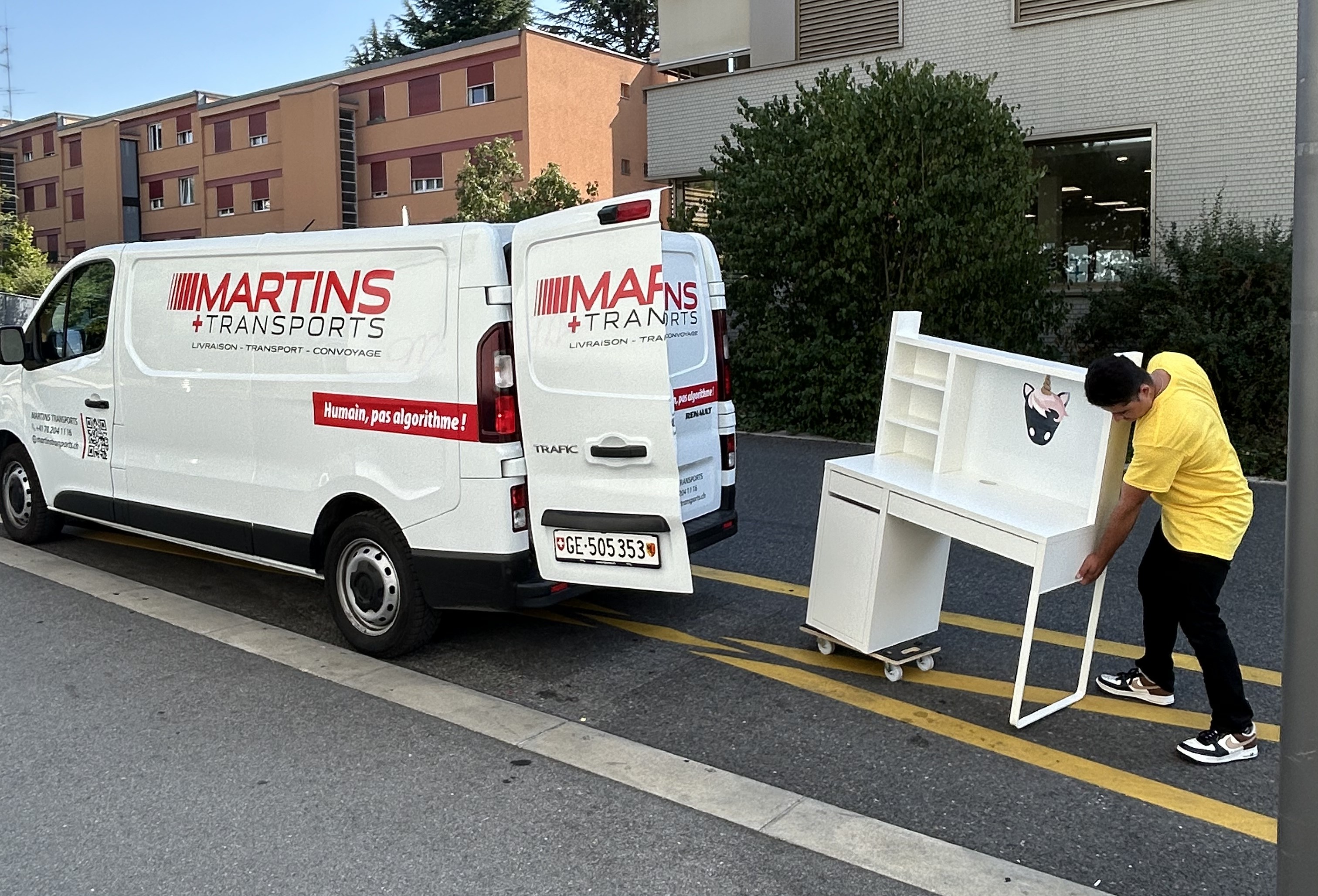 Transport sur mesure Genève — Martins Transports